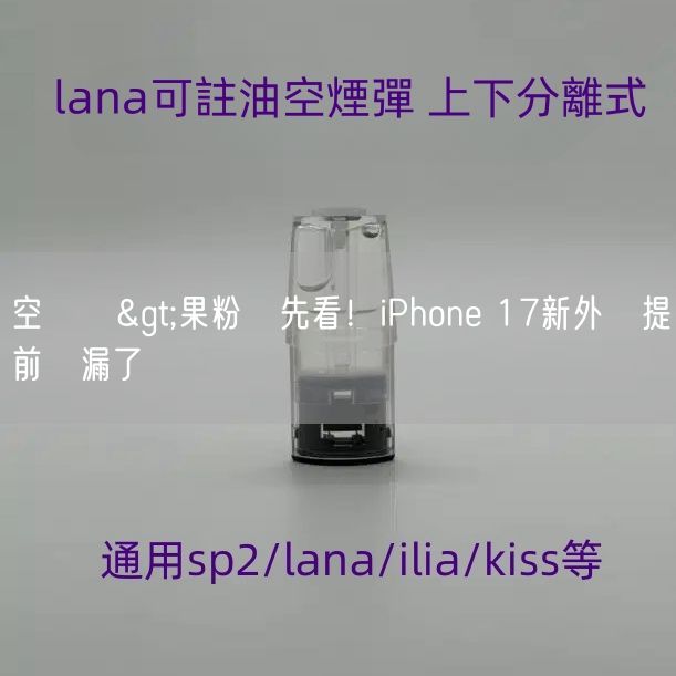 空煙彈>果粉搶先看！iPhone 17新外觀提前洩漏了